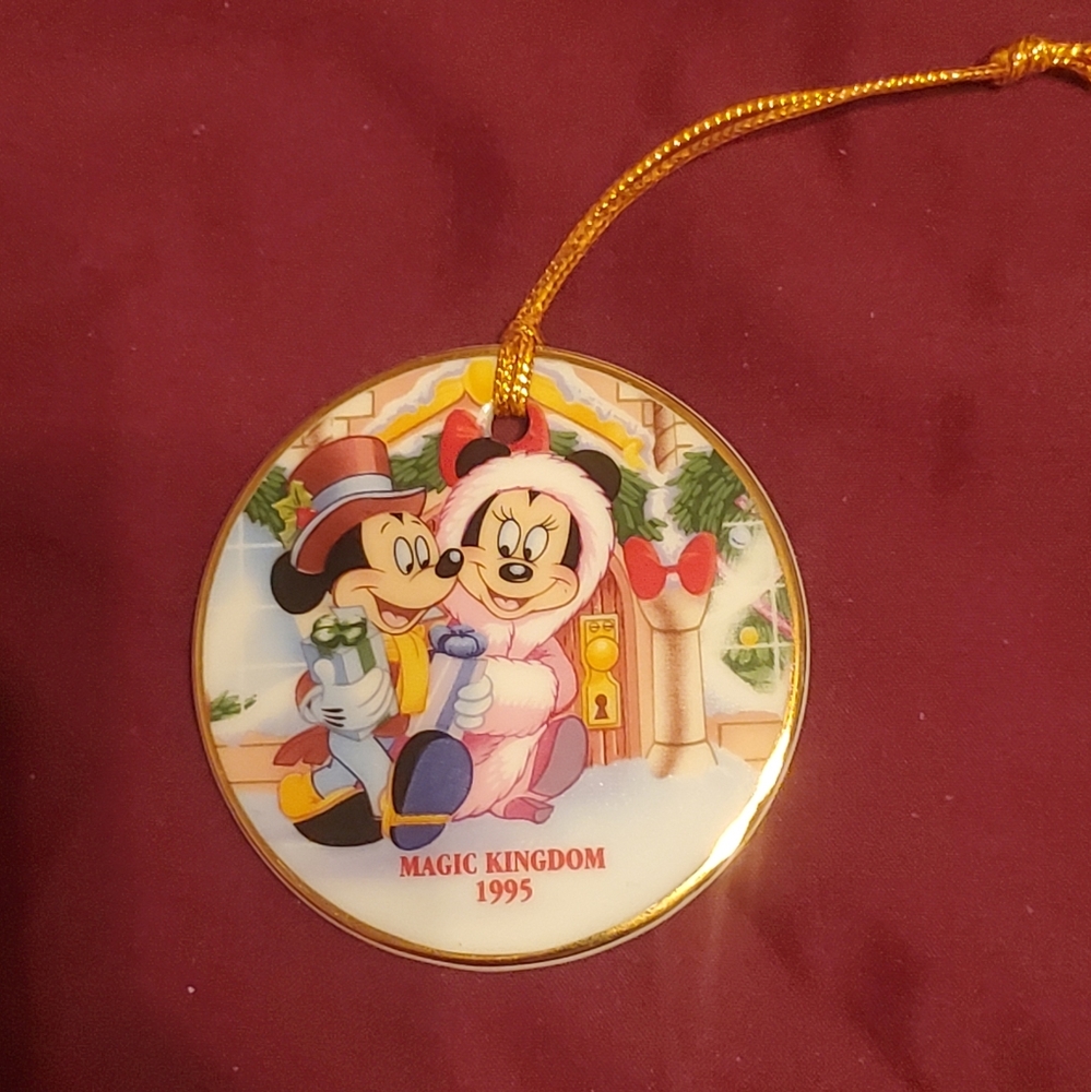 Disney Mickey Minnie Mouse Magic Kingdom ornament